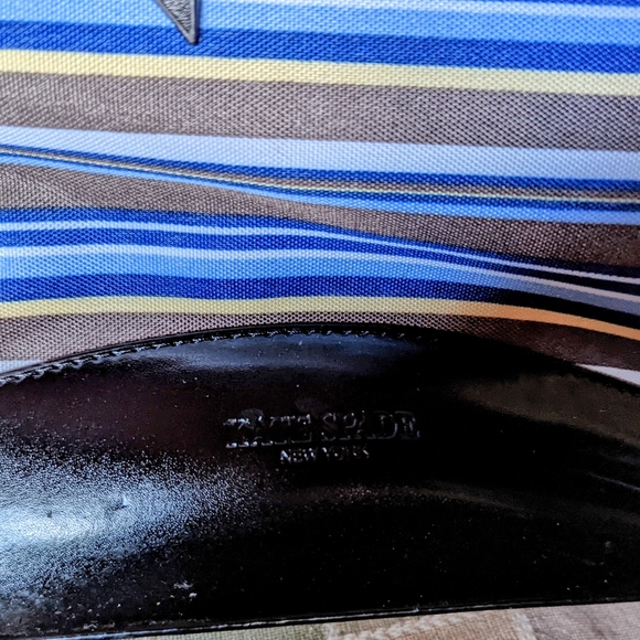 Kate Spade New York Brown and Blue Purse - Picture 5 of 14